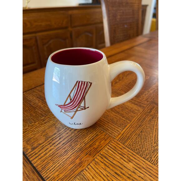 RAE DUNN RELAX MUG - Picture 1 of 4